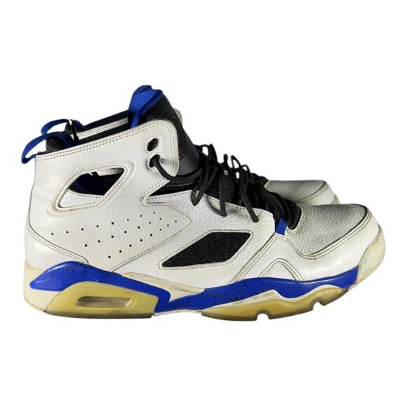 Jordan Flight Club ’91 White Hyper Royal Speckle Men’s Size 12 🔥 Air Jordan 6 - Picture 1 of 8
